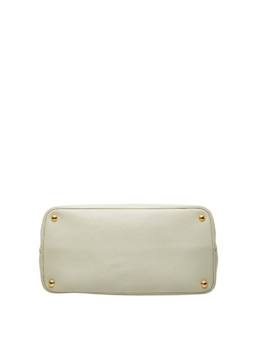 Prada Cuir Double Tote White Ivory Saffiano Leather - Picture 3 of 10